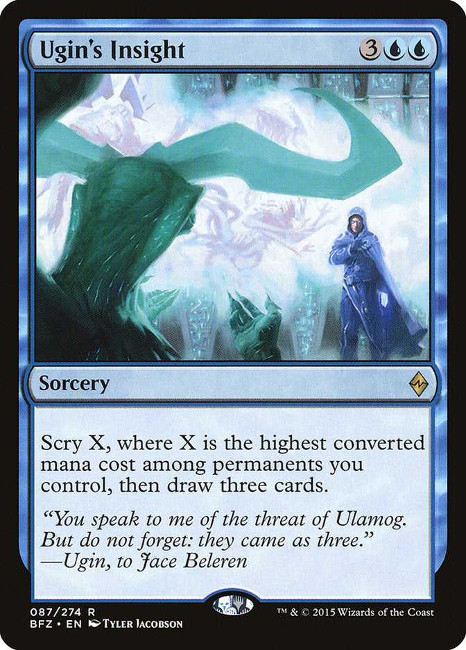 Ugin's Insight Artist's Proof