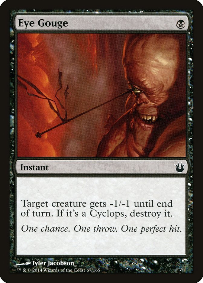 Eye Gouge Artist's Proof