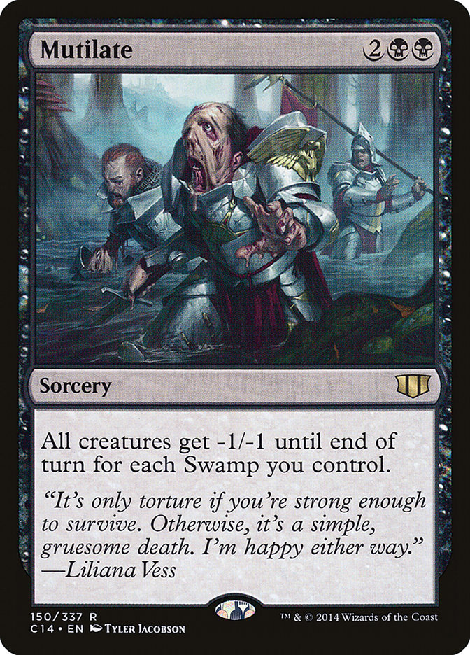 tyler jacobson mtg cards Mutilate Artist's Proof – Tyler Jacobson Art