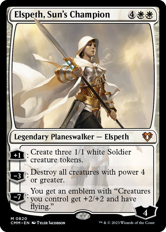 Elspeth, Sun's Champion Artist's Proof