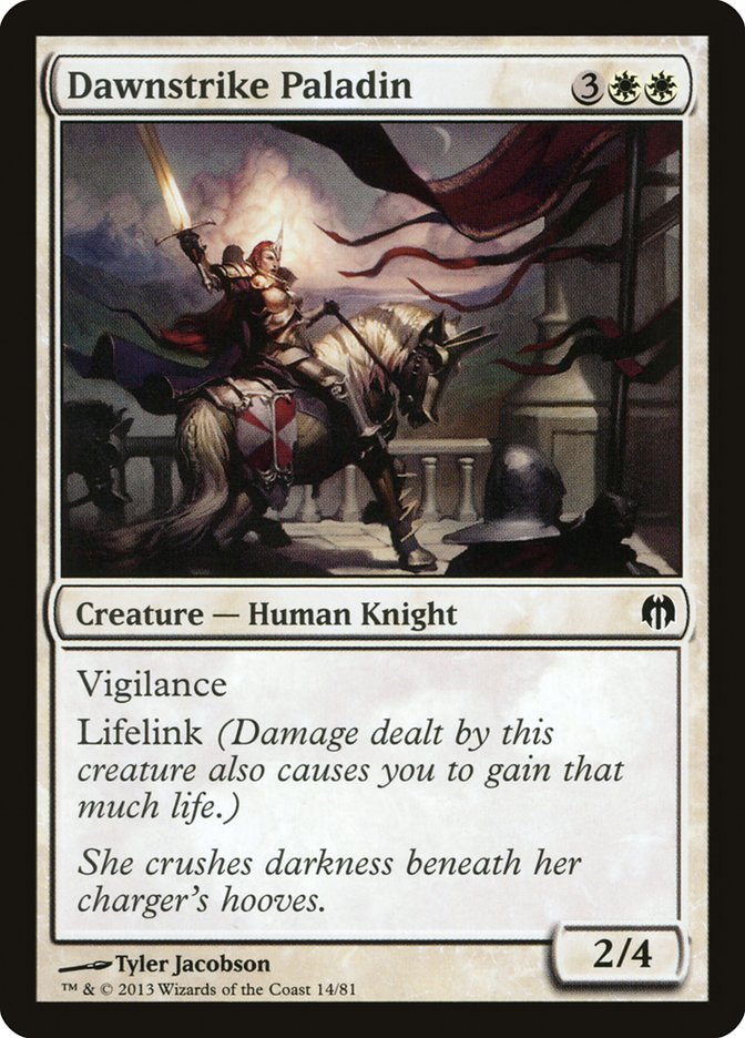 Dawnstrike Paladin Artist's Proof