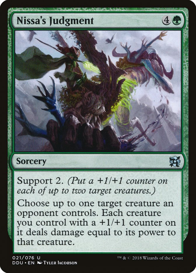 Nissa's Judgment Artist's Proof