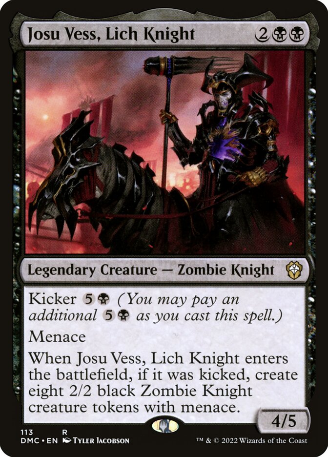 Josu Yess Lich Knight Artist's Proof