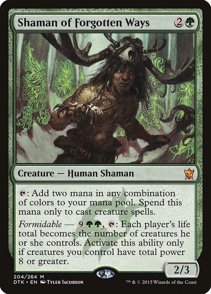 Shaman of Forgotten Ways Artist's Proof