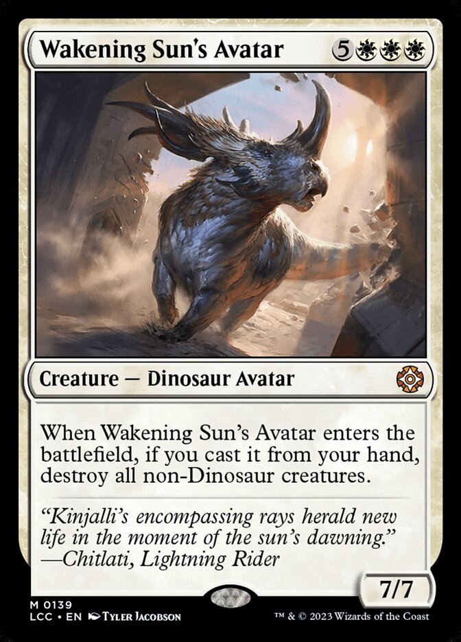 Wakening Sun's Avatar Artist's Proof