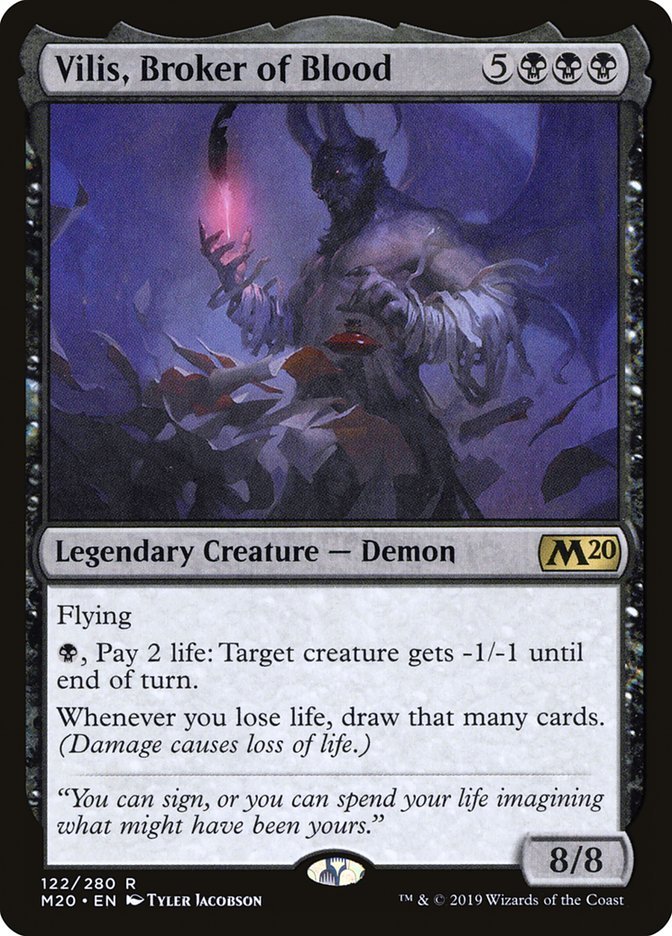 Vilis, Broker of Blood Artist's Proof