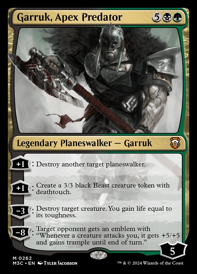 Garruk, Apex Predator Artist's Proof