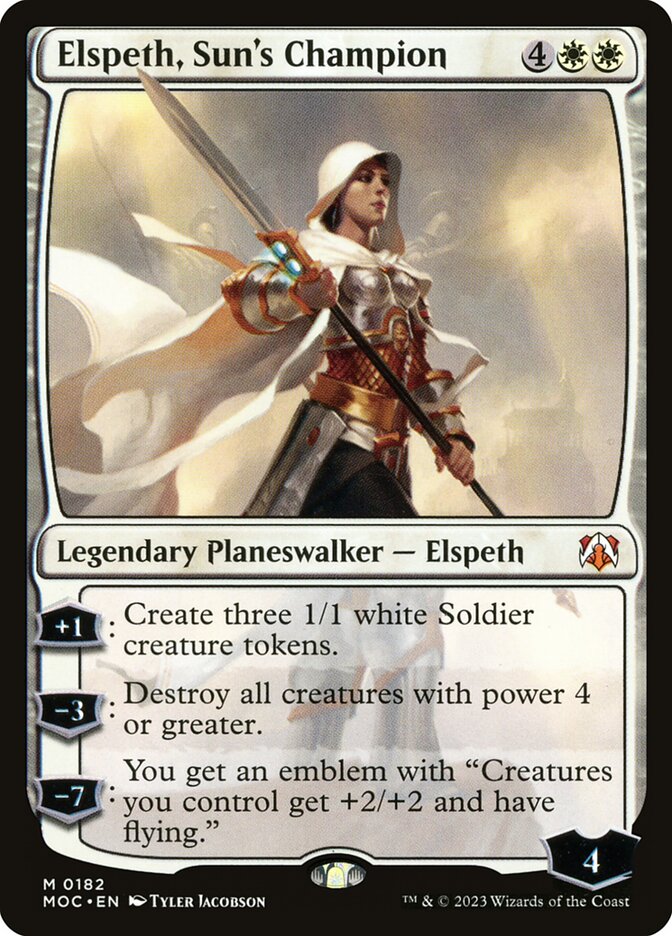 Elspeth, Sun's Champion Artist's Proof