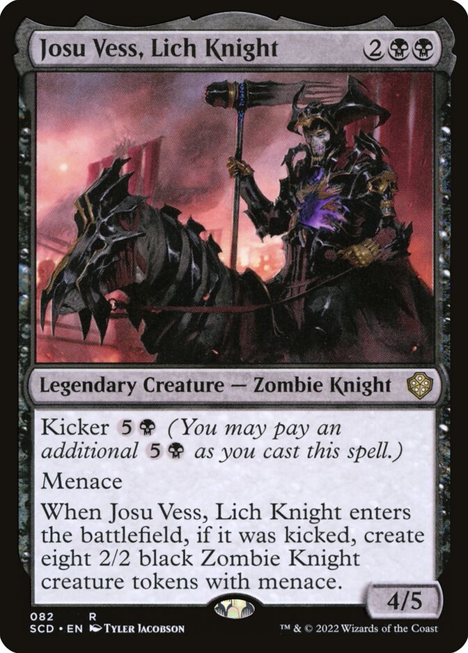 Josu Yess Lich Knight Artist's Proof