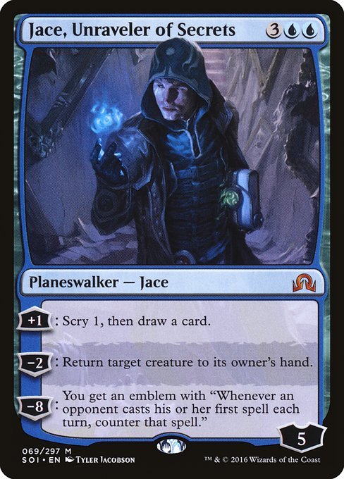 Jace, Unraveler of Secrets Artist's Proof