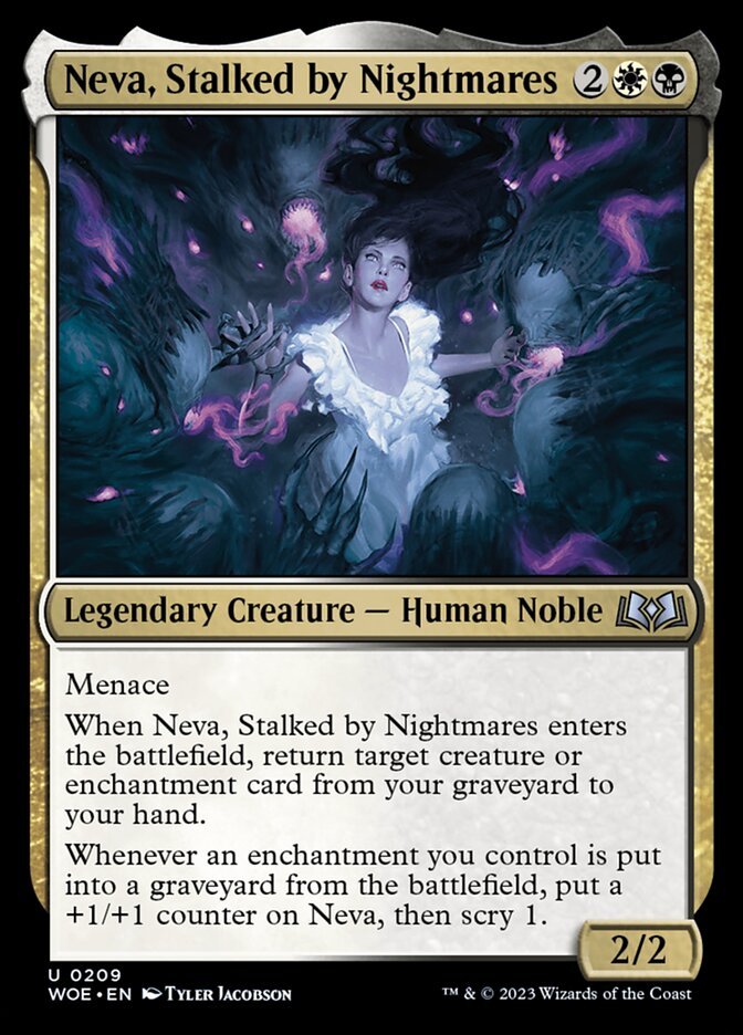 Neva, Stalked by Nightmares Artist's Proof