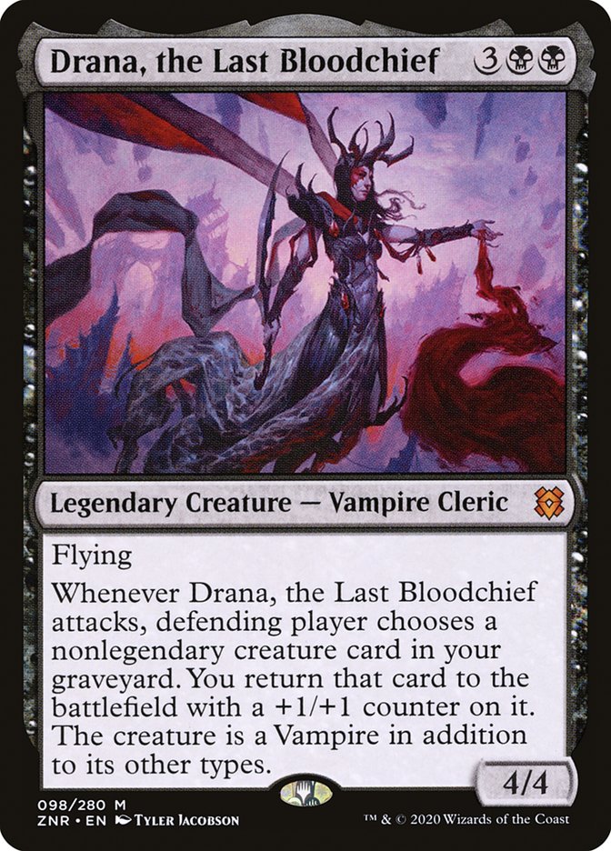 Drana, The Last Bloodchief Artist's Proof