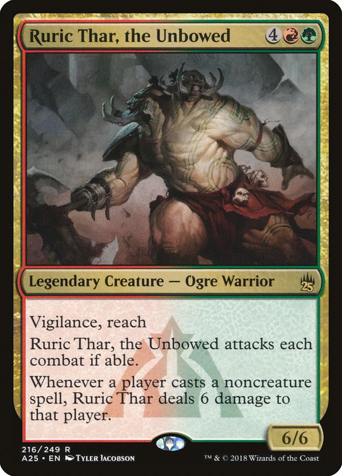 Ruric Thar, the Unbowed Artist's Proof