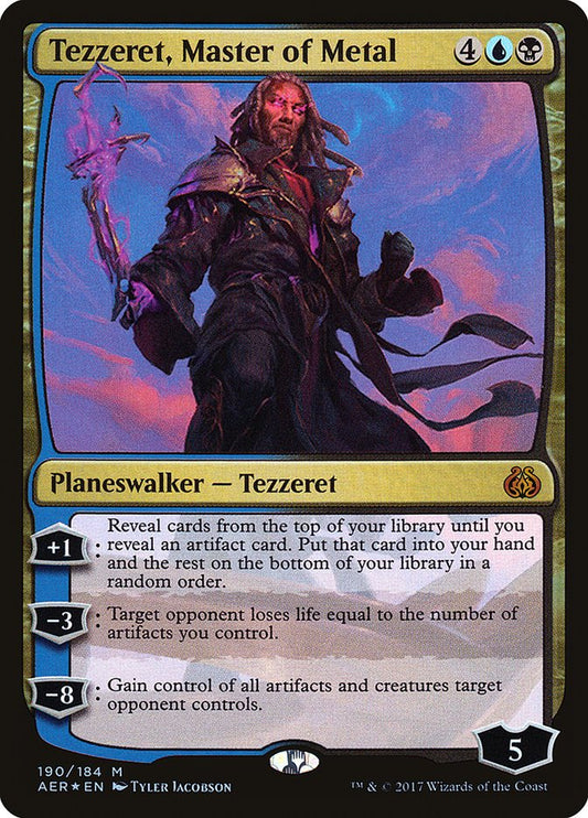 Tezzeret, Master of Metal Artist's Proof