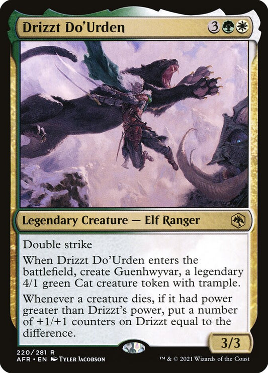 Drizzt Do'Urden Artist's Proof