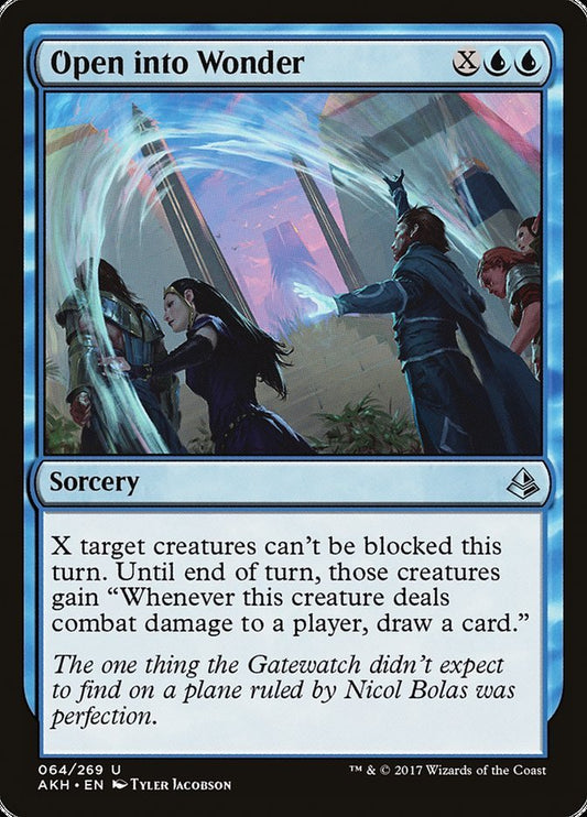 Open into Wonder Artist's Proof
