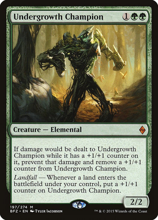 Undergrowth Champion Artist's Proof
