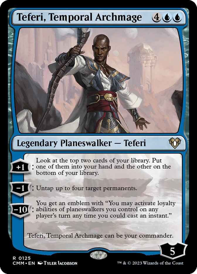 Teferi, Temporal Archmage Artist's Proof