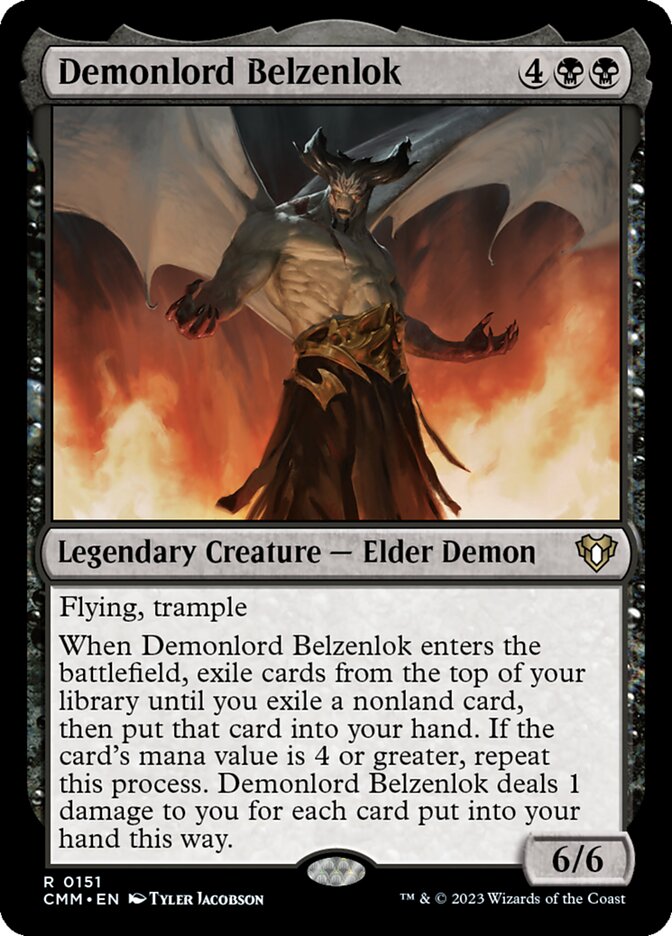 Demonlord Belzenlok Artist's Proof