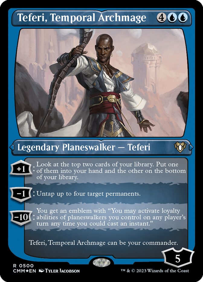 Teferi, Temporal Archmage Artist's Proof