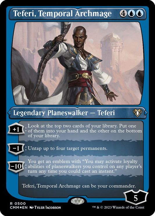Teferi, Temporal Archmage Artist's Proof