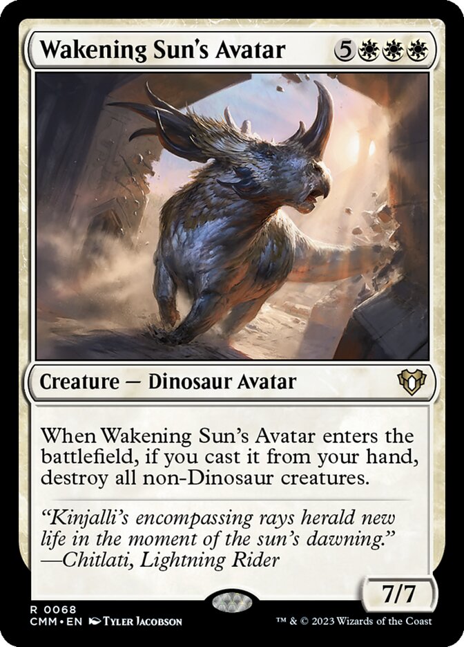 Wakening Sun's Avatar Artist's Proof