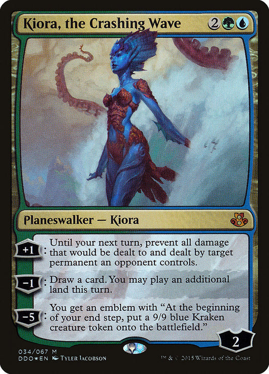 Kiora, the Crashing Wave Artist's Proof (Foil)