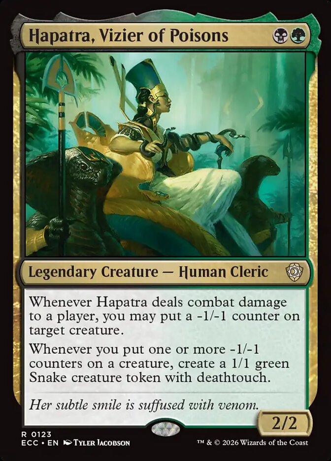 Hapatra, Vizier of Poisons Artist's Proof