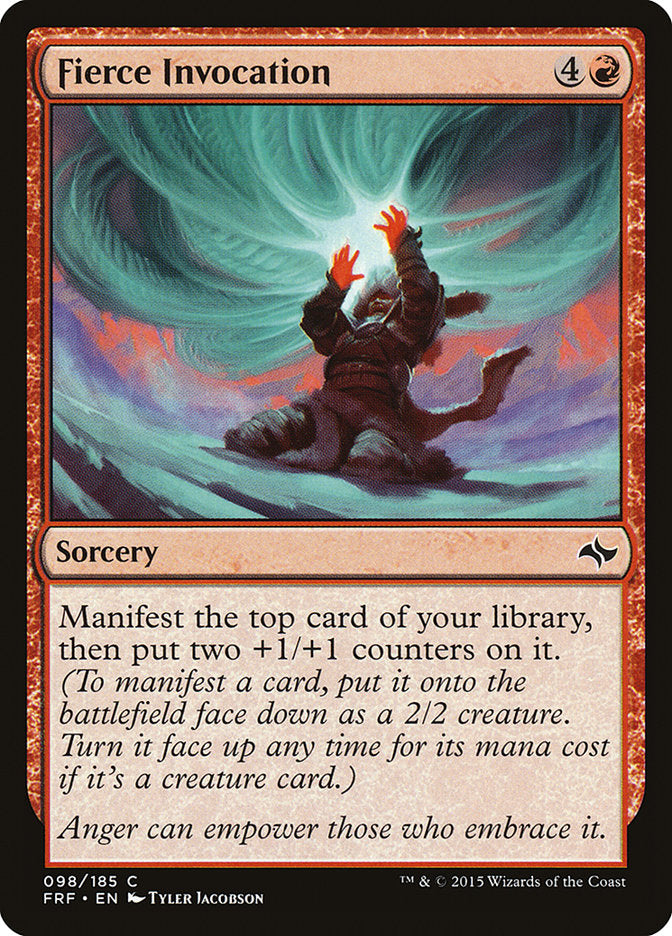 Fierce Invocation Artist's Proof