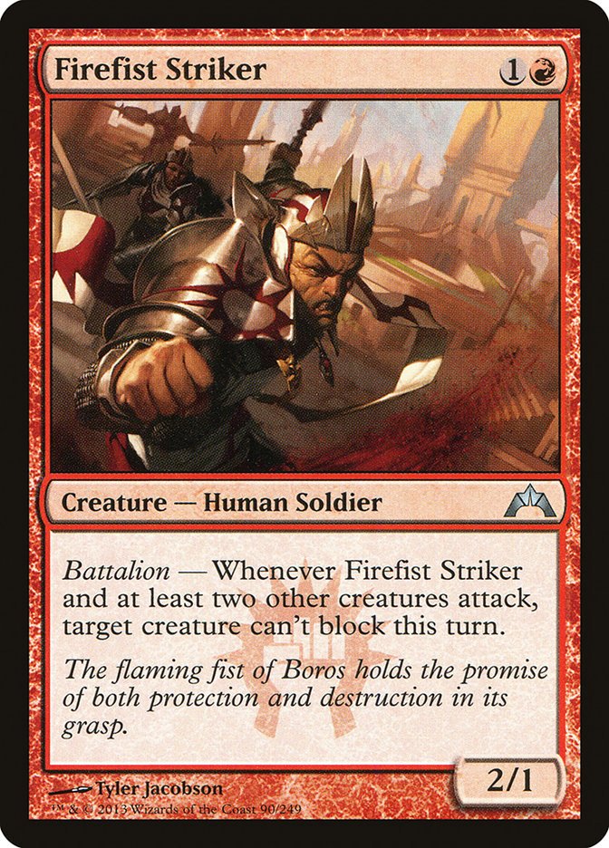 Firefist Striker Artist's Proof