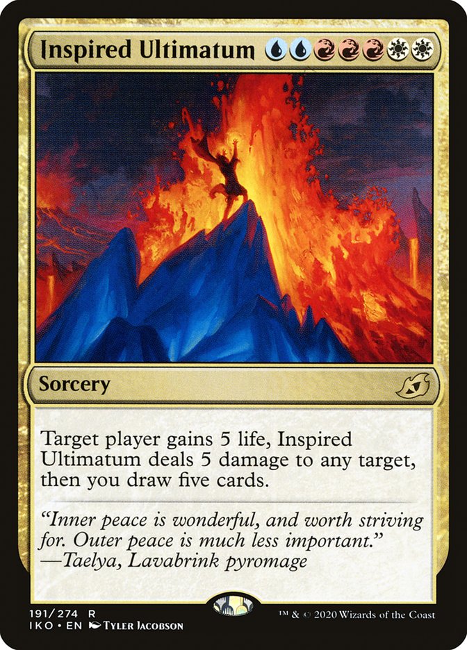 Inspired Ultimatum Artist's Proof