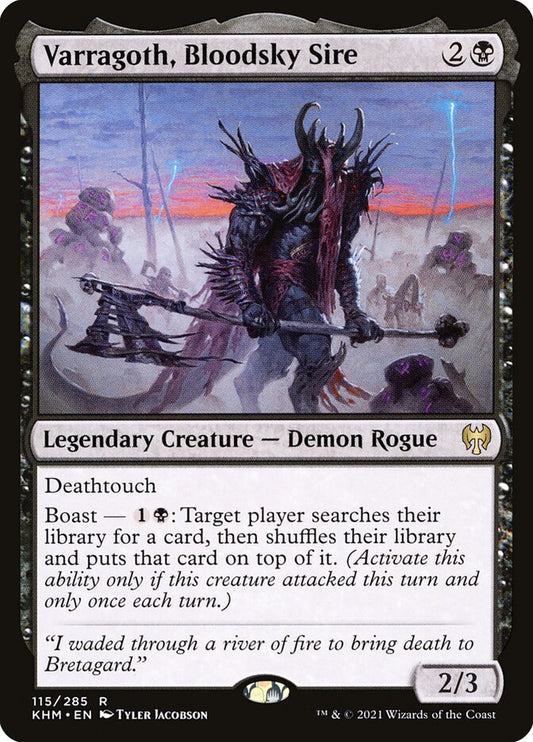 Varragoth, Bloodsky Sire Artist's Proof