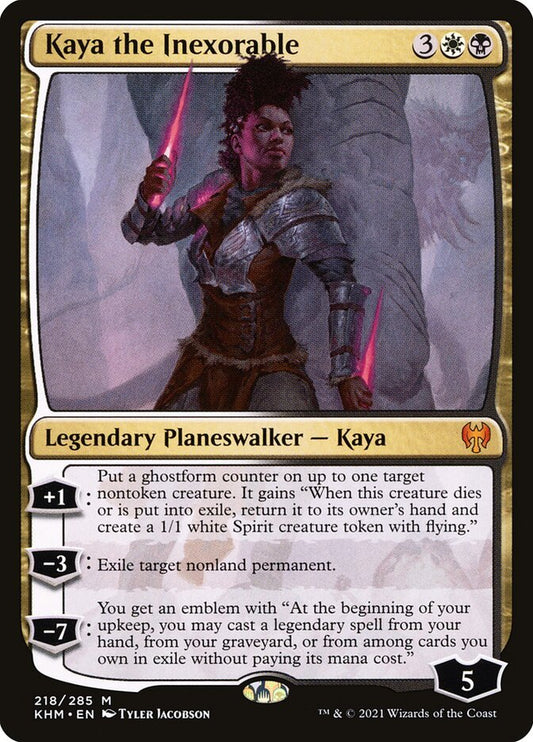 Kaya the Inexorable Artist's Proof