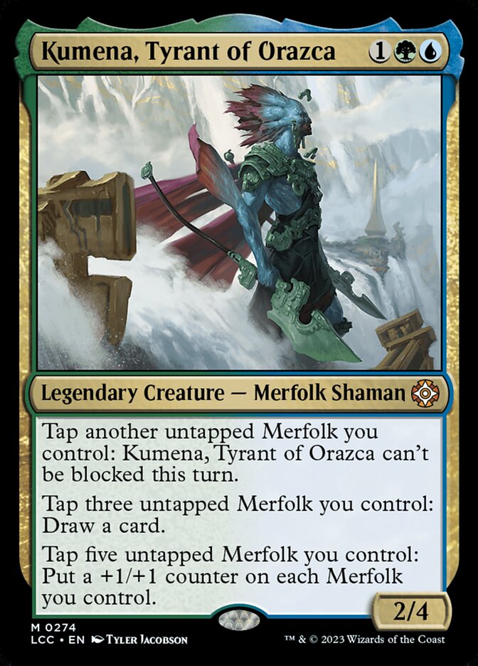 Kumena, Tyrant of Orazca Artist's Proof