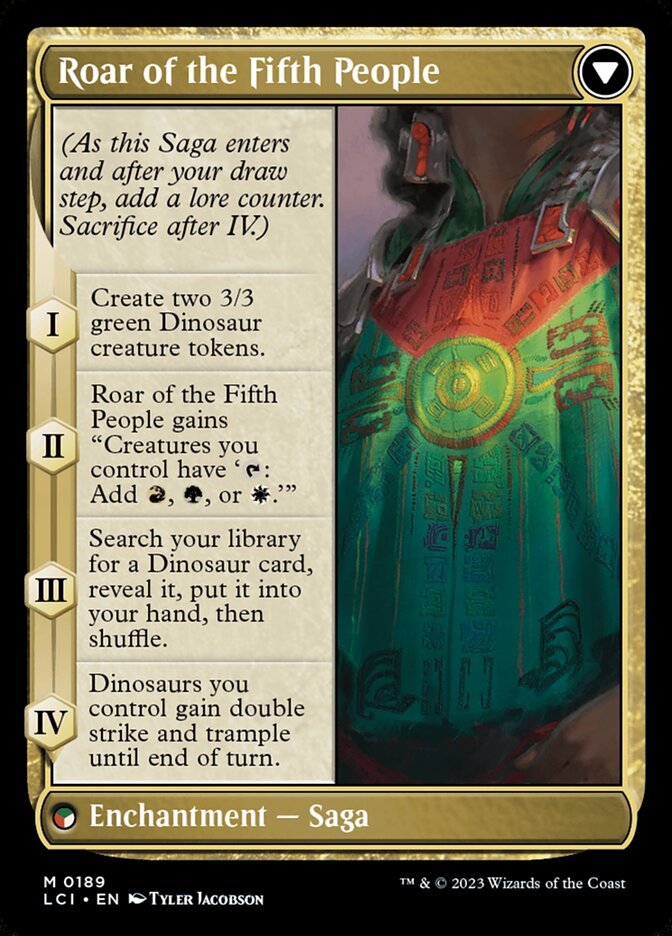 Roar of the Fifth People Artist's Proof