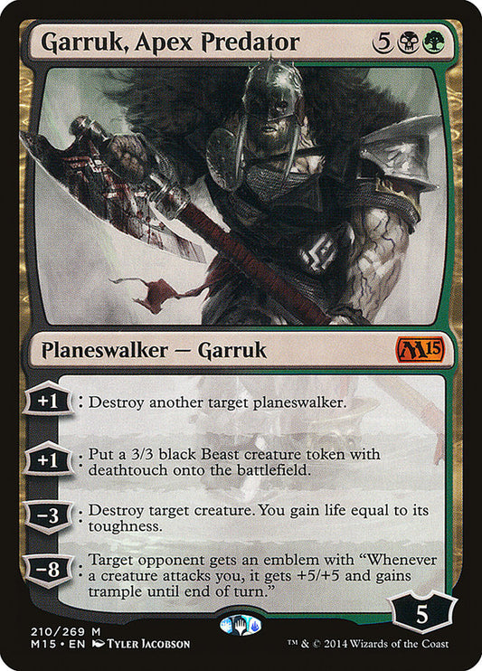 Garruk, Apex Predator Artist's Proof