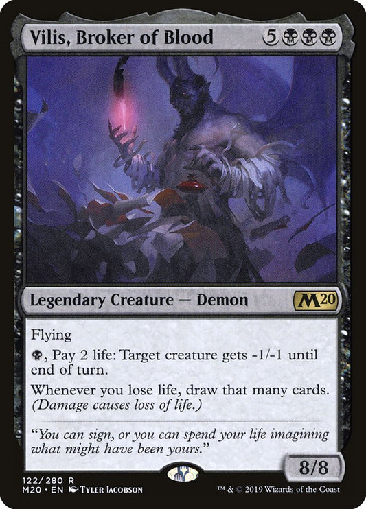 Vilis, Broker of Blood Artist's Proof