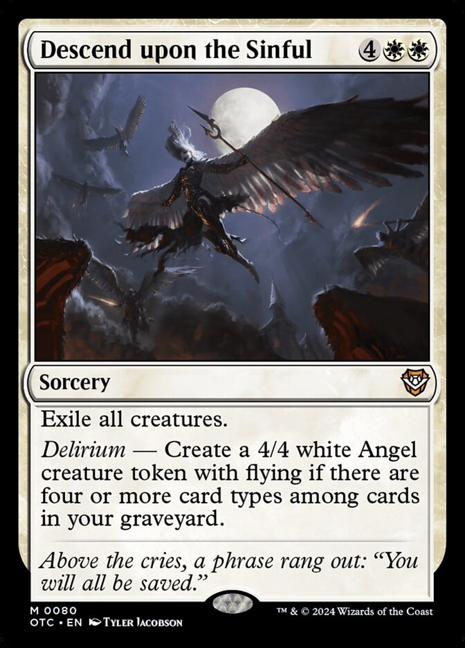 Descend upon the Sinful Artist's Proof
