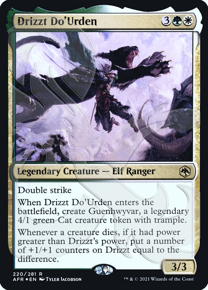Drizzt Do'Urden Artist's Proof