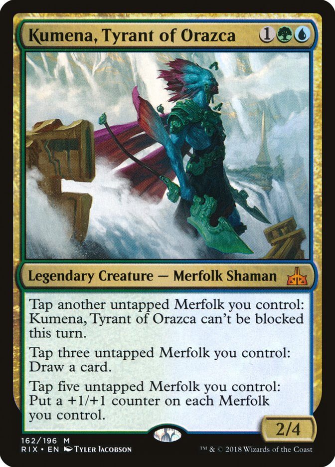Kumena, Tyrant of Orazca Artist's Proof