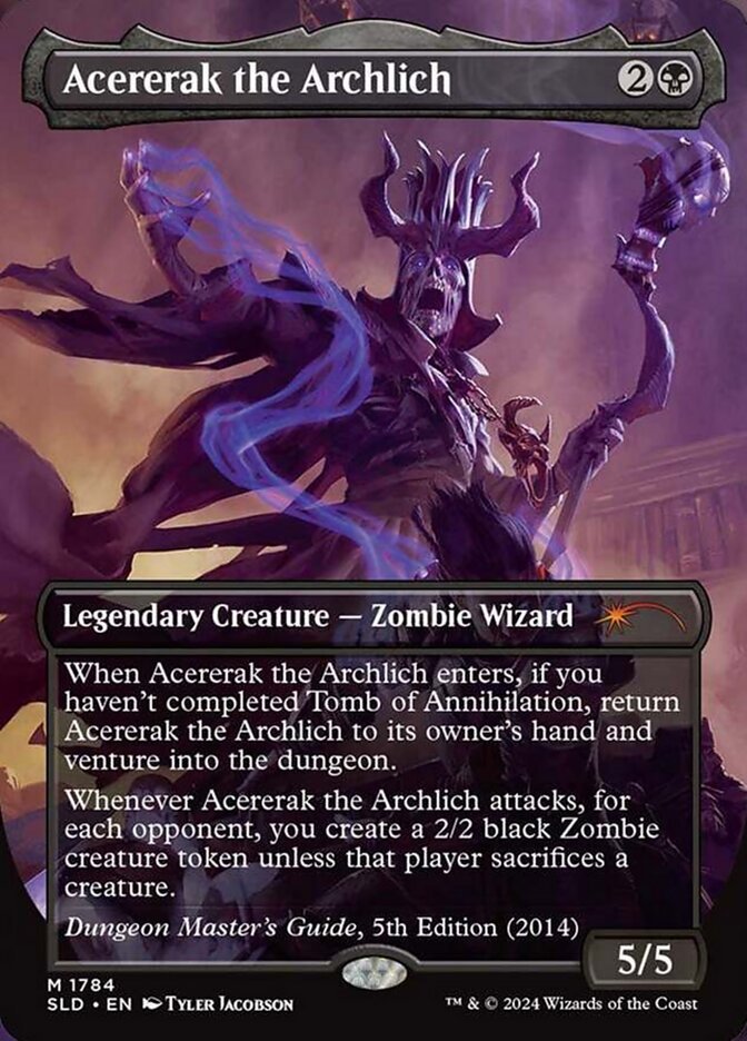 Acererak the Archlich Artist's Proof
