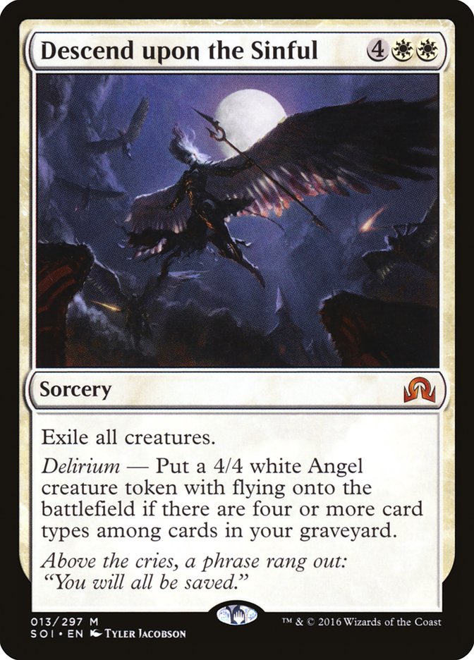 Descend upon the Sinful Artist's Proof