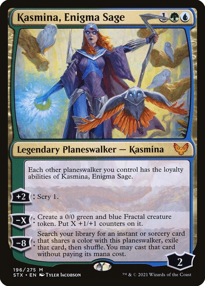 Kasmina, Enigma Sage Artist's Proof